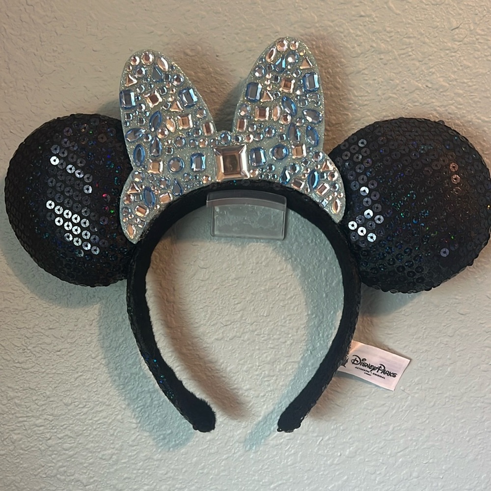 Disney parks navy and blue celebration ears - Disneyland